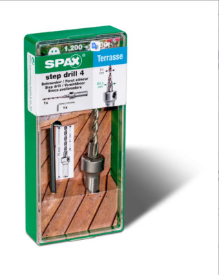 SPAX Terrassenbohrer Step Drill 4