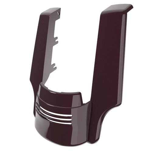 Black Cherry Stretched Rear Fender Extension 2009+ Harley Street Road Glide - Picture 8 of 13