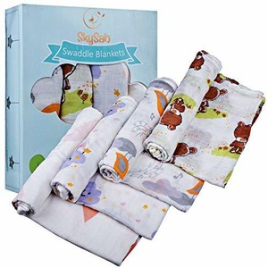 Organic swaddle blanket gender neutral baby blanket ...