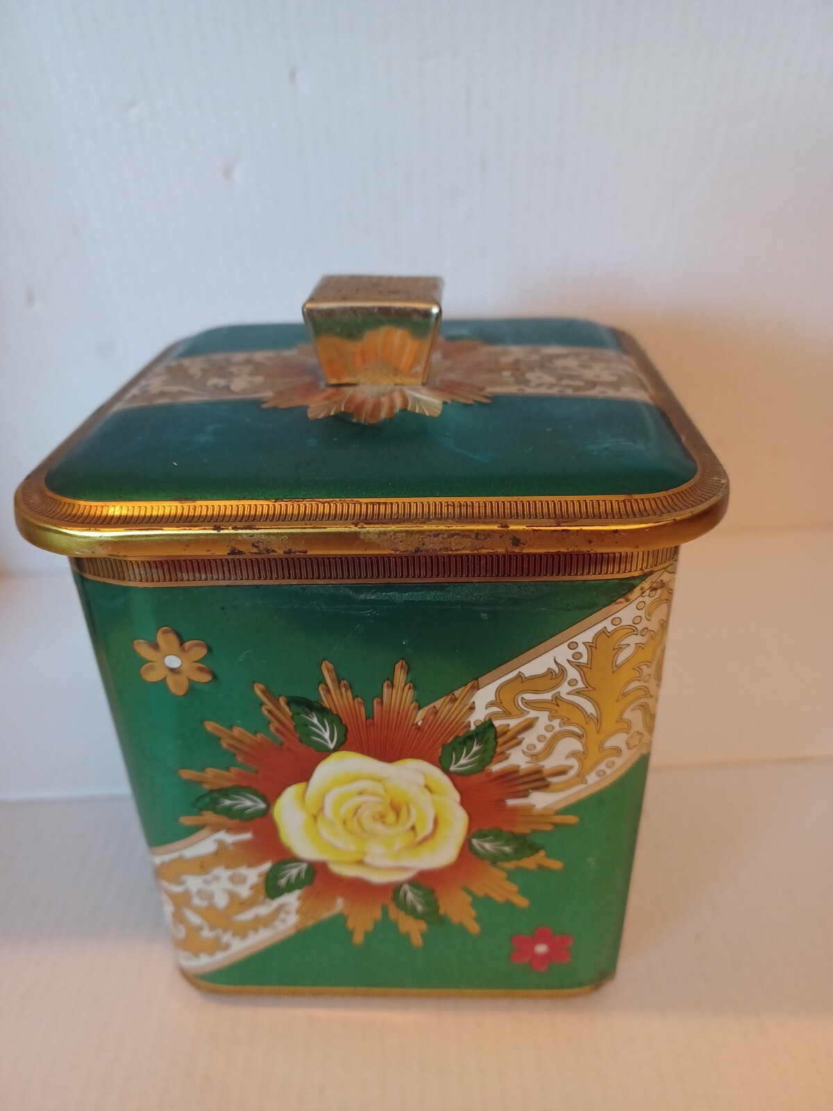 Vintage Baret Ware Art Grace Tin Container Art England eBay