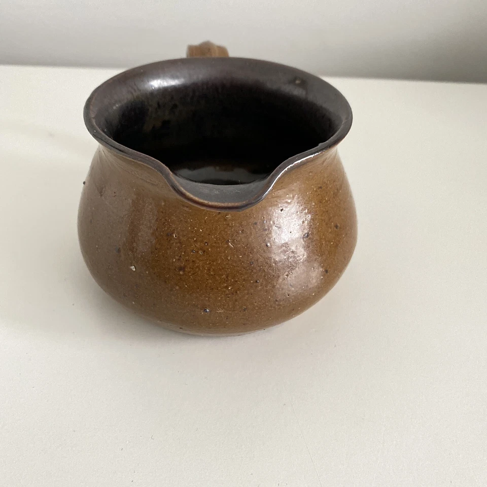 Bendigo Pottery Australian Milk Jug Classic Design Brown Used - image 2 of 4