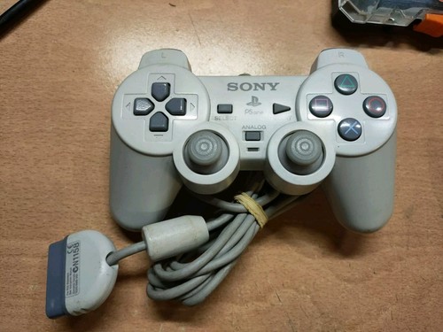 Manette Officielle Sony PlayStation 1 (PS1) Avec Câble - Modèle SCPH-110 - Occasion Fonctionnelle