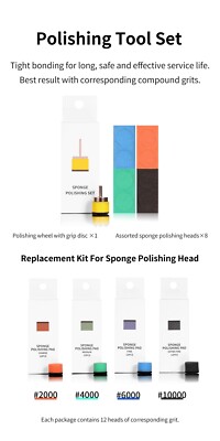 DSPIAE Sponge Polishing Pad #2000~#10000