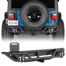 Lighting Off-road Tubular Rear Bumper Wrugged Tube Fit 97-06 Jeep Wrangler Tj