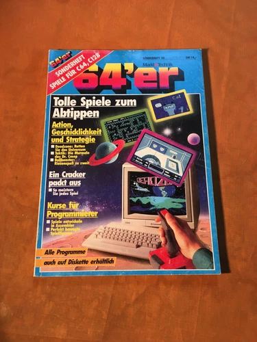 1 x 64´er Sonderheft 30 Spiele für C 64,sehr guter Zustand