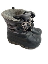 Members Mark Kids Snow Boots with Warm Cozy Lining Size 9/10