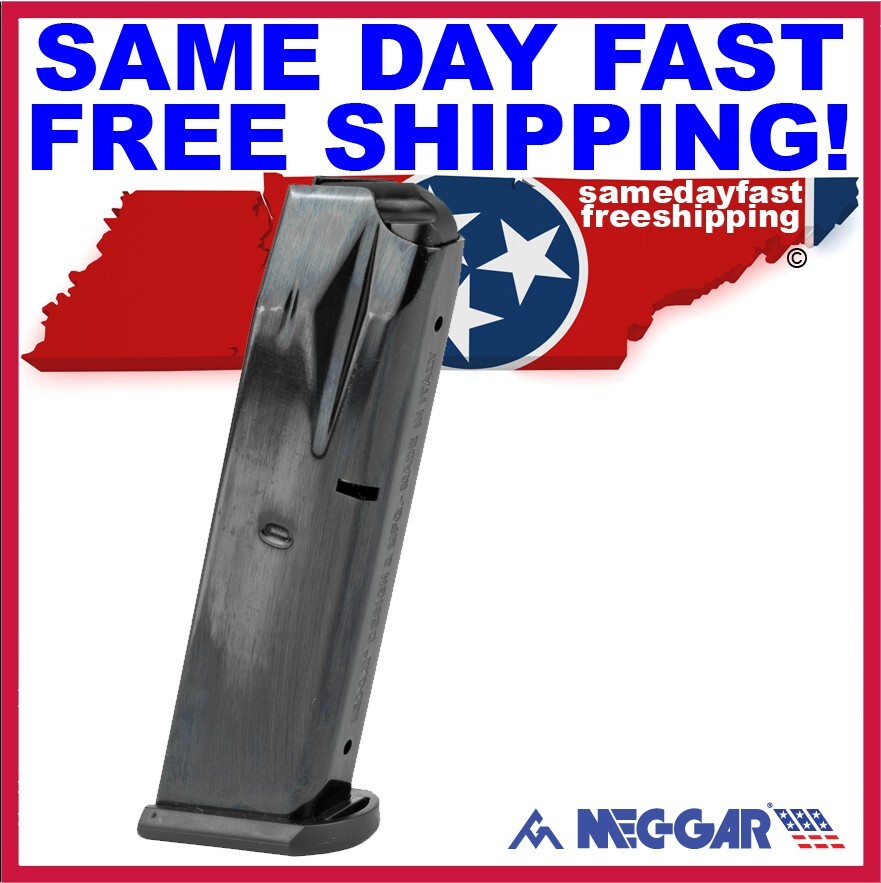 Mec-Gar Beretta 92FS/M9 Magazine 10 Rd 9mm MGPB9210B SAME DAY FAST