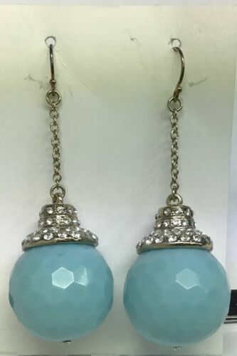 Boucles d'oreilles bleu turquoise