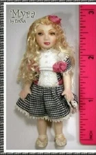 1:12 Visual Mini Doll Dressing Made Easy Tutorials & Patterns~By Dana ~ MYRA~