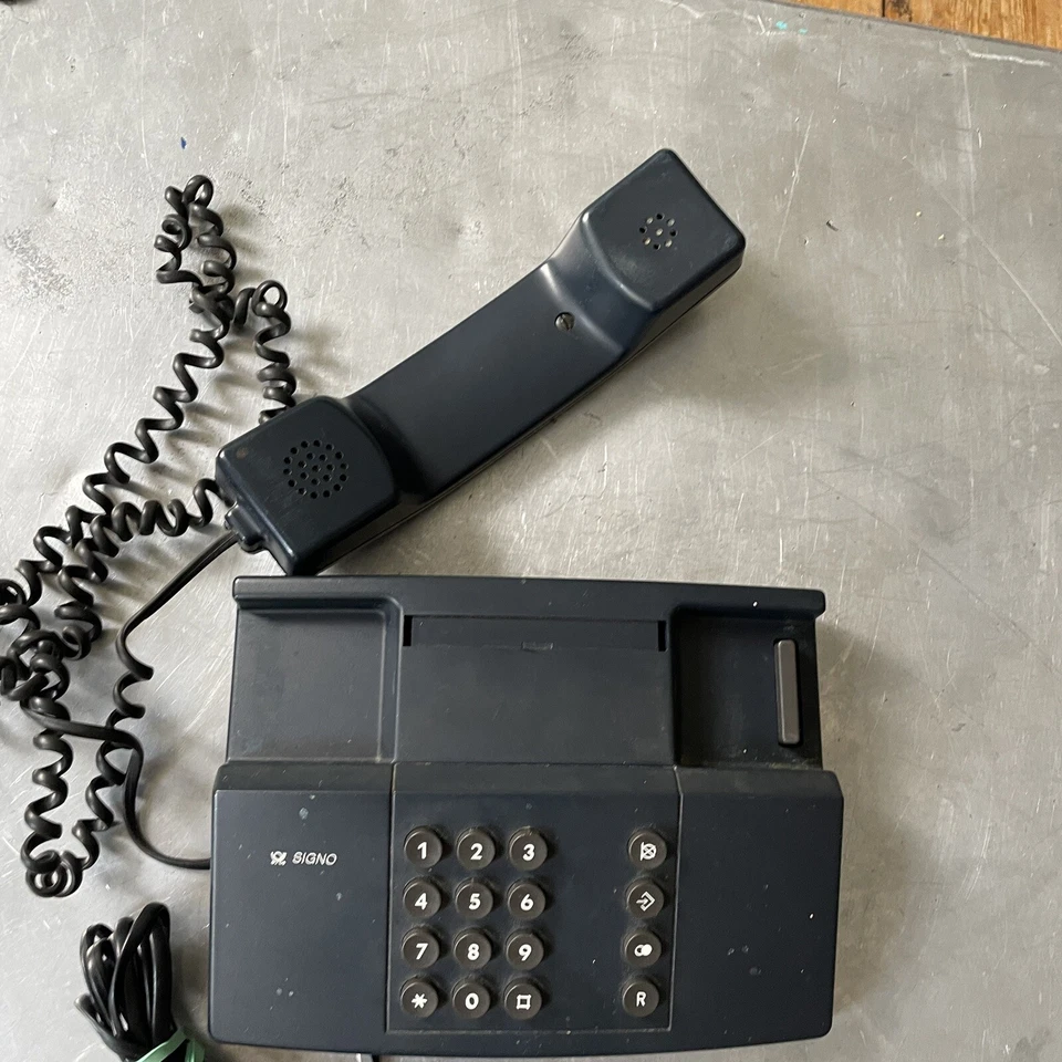 Telekom Telefon SIGNO - Dunkelblau - Made in Germany 1993 - Bild 4 von 4