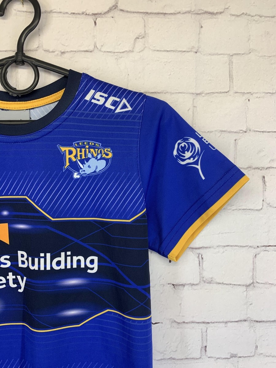 LEEDS RHINOS ENGLAND RUGBY JERSEY SHIRT ISC ORIGINAL YOUNG 12 | eBay