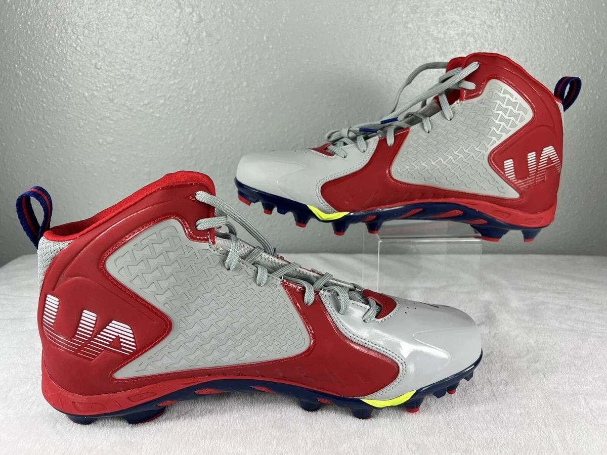 Under armour men's spine fierce mid football cleats top