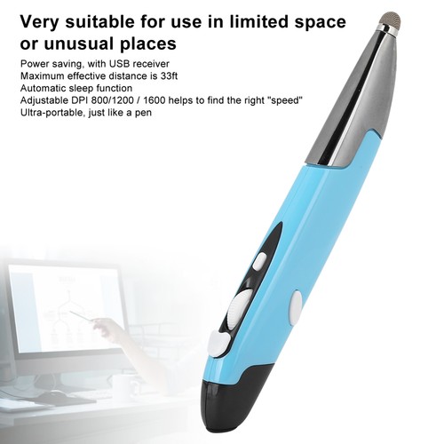 Wireless 2.4Ghz Pen Mouse Optical Touch Remote Control Usb Ir Electronic Pointer - Picture 15 of 18