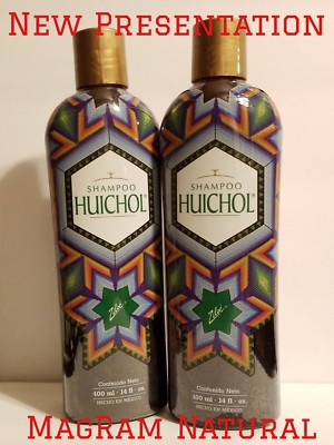 { 2 Pack }  Indio Huichol Organic Shampoo Herbs Mexican Treatment