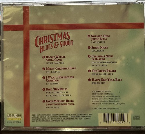 Christmas Blues & Shout Various Artists CD - Picture 3 of 3