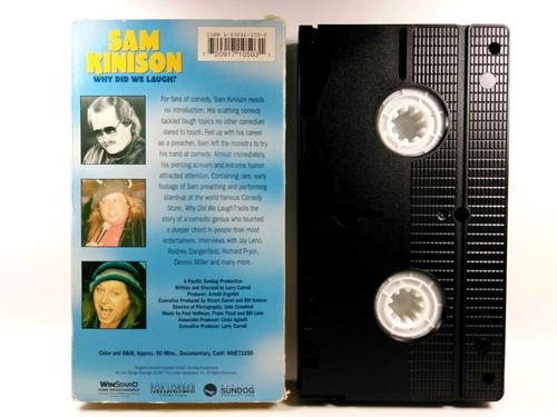 SAM KINISON - WHY DID WE LAUGH (VHS, 1997) - Picture 2 of 3