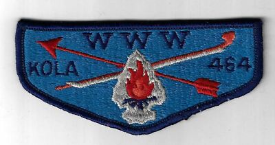 OA 464 Kola WWW Flap DBL Bdr. Longs Peak CO [FBL-2800]