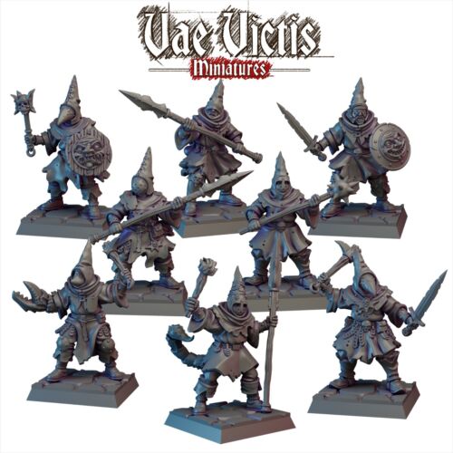 Vae Victis Miniatures Cultists 28mm Frostgrave pathfinder Ranger of shadow deep - Picture 9 of 19