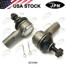 For 2001 - 2005 Honda Civic Front Left & Right Outer Tie Rod Ends ES3581 2PC