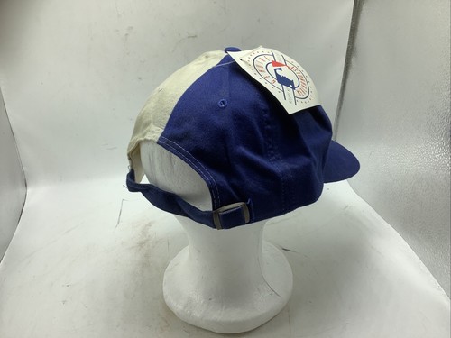 Chicago Cubs Vintage 90's Twins Enterprise Two Tone Snapback Cap Hat - Picture 6 of 14