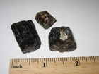 3 SMALL NATURAL 0.45"- 1" DRAVITE BROWN TOURMALINE CRYSTALS INDIA ~ 28g *4 (GG) — photo 9