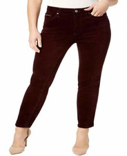 Calvin Klein women's ultimate skinny corduroy pants-2X30-PLUM -NWT