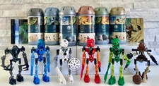 Your choice Bionicle Toa Mata: 8531 , 8532 , 8533 , 8536 + Canister & Manual