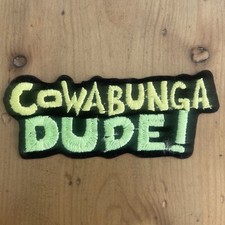 Cows Bunga Dude Surfing Patch Iron On Patch