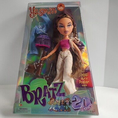 Bratz YASMIN Doll 20th Anniversary NRFB New MGA Re-Release | eBay