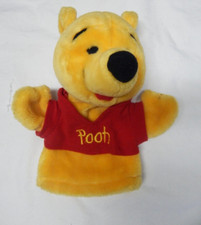 Vintage Disney Winnie The Pooh Hand Puppet Plush Mattel 8"