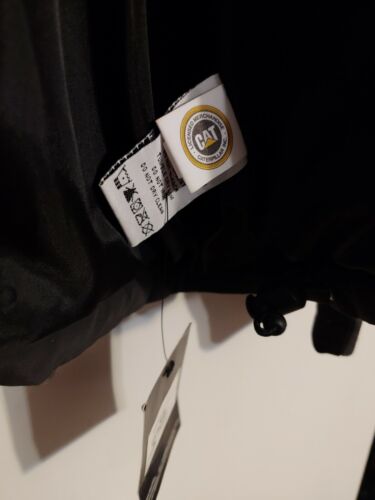 CAT Caterpillar Work Jacket Black/Graphite Size L Style#1313034 Official License - Picture 8 of 9