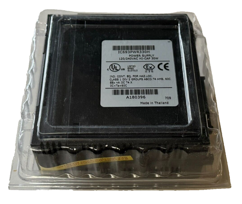 NEW SEALED GE FANUC IC693PWR330H HI-CAP POWER SUPPLY 90-30 IC693PWR330 - Picture 2 of 3