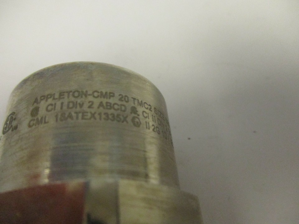 APPLETON CABLE GLAND/CONNECTOR TYPE TMC2 3/4" NPT, JACKET 0.69-0.99, | eBay