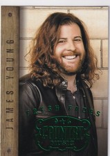 James Young 2014 Panini Country Fresh Faces Retail Exclusive Emerald Green #15