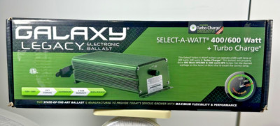 NIB Galaxy Model 902517 600W Turbo Charged Sunlight Supply Ballast 120/240 Volt