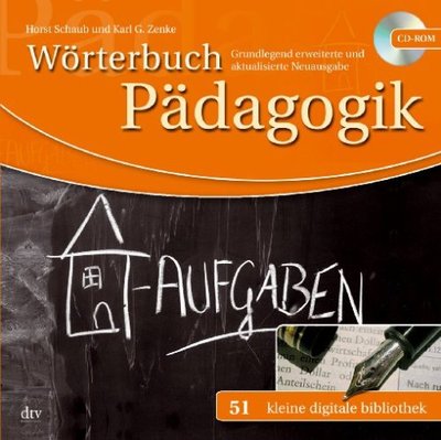 Wörterbuch Pädagogik Schaub / Zenke  CD-ROM kleine digitale Bibliothek Nr. 51