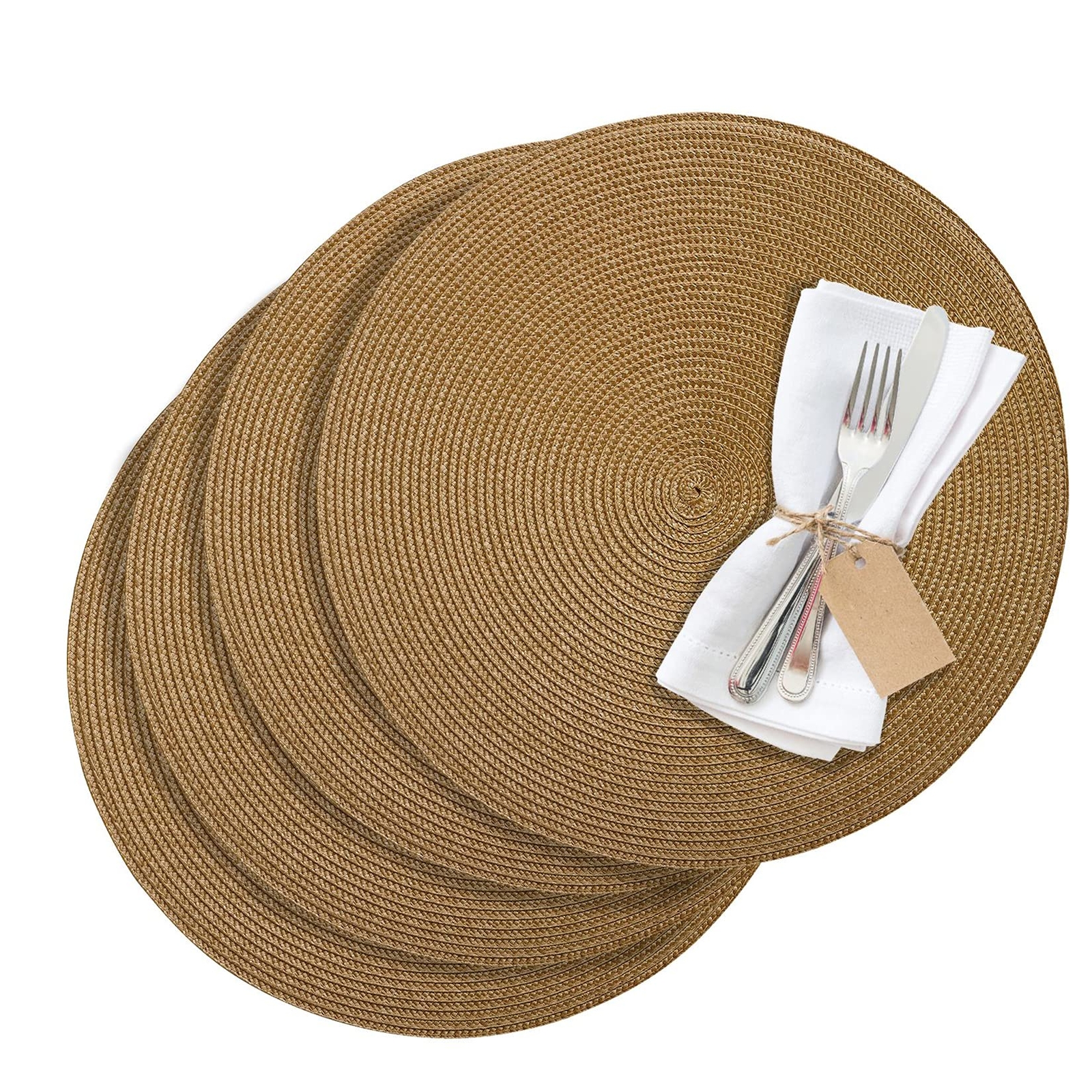 Thumbnail - Westmark Tischsets/platzsets, 4 Stück, Ø 38 Cm, Polypropylen,