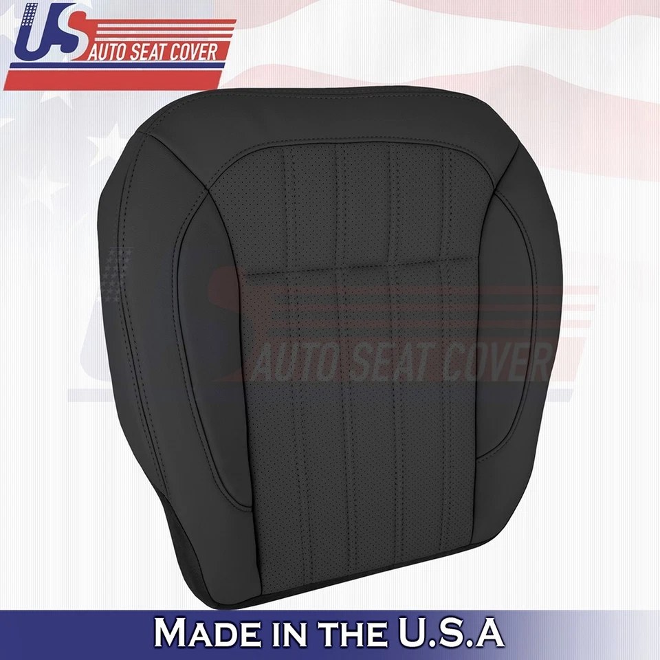 Mercedes Benz GLE550 GLE550E 2016 2017 2018 parte inferior del conductor cubierta de cuero negra Foto 4 de 4