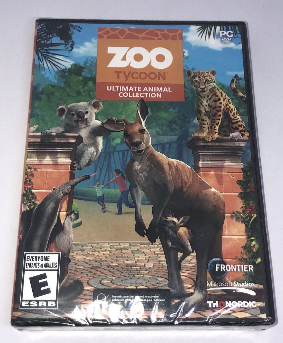 Zoo Tycoon Ultimate Animal Collection PC Game Brand New & Factory