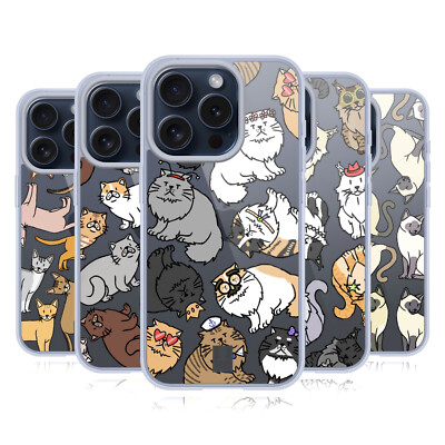 HEAD CASE DESIGNS KATZENRASSE MUSTER SOFT GEL HANDYHÜLLE FÜR APPLE iPHONE HANDYS