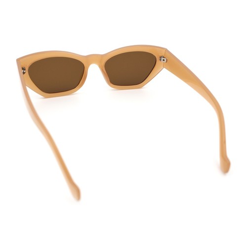 Womens Mod Thick Plastic Chunky Cat Eye Sunglasses - 第 50/69 張圖片