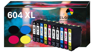 Druckerpatronen passt für 604XL Epson XP2200 3200 4200 2205 3205 4205 WF-2930