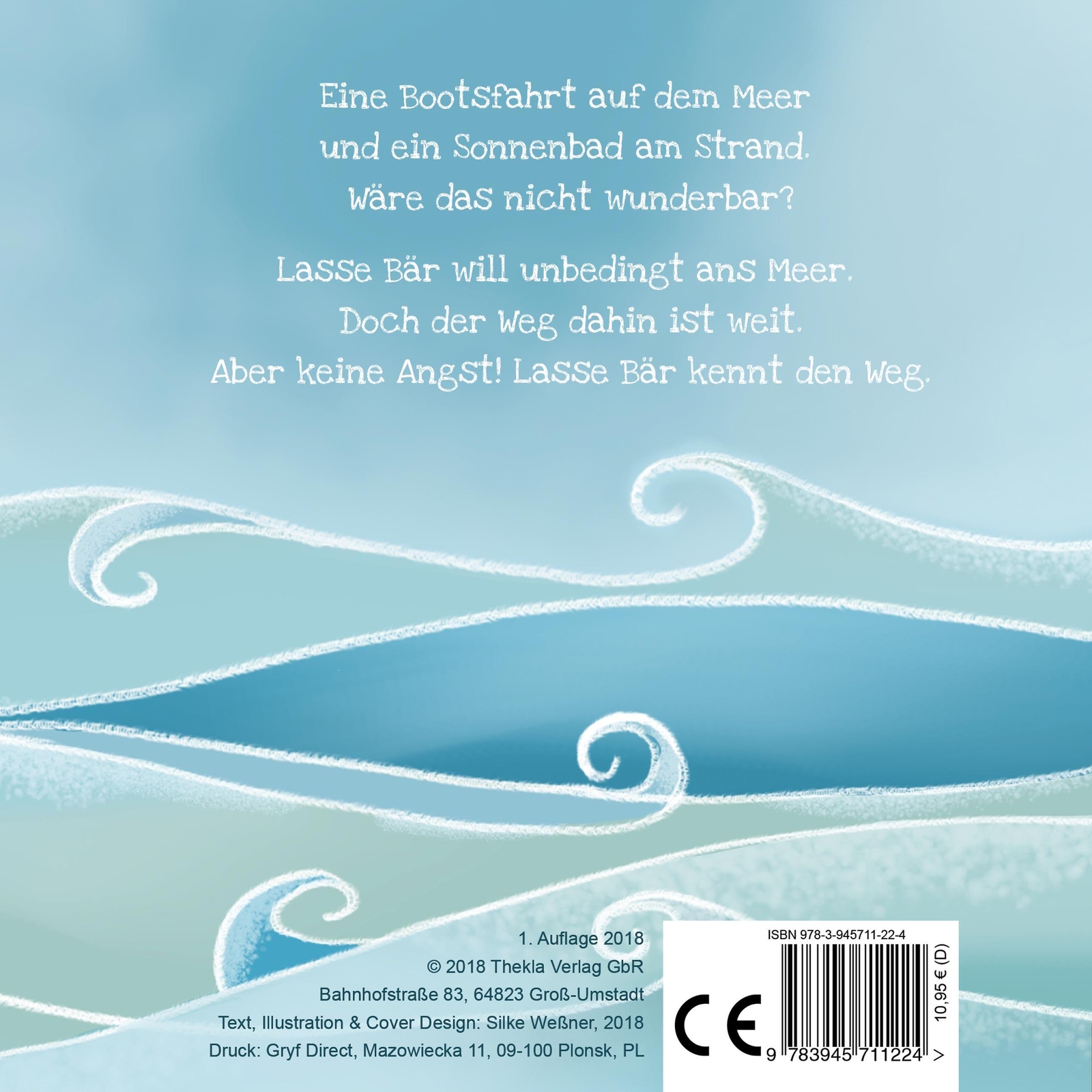 Thumbnail - Lasse Bär Will Ans Meer | Silke Weßner | Buch | 24 S. | Deutsch | 2018