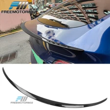 Fits 20-25 Tesla Model Y OE Style Rear Trunk Spoiler Wing Lip Gloss Black - ABS