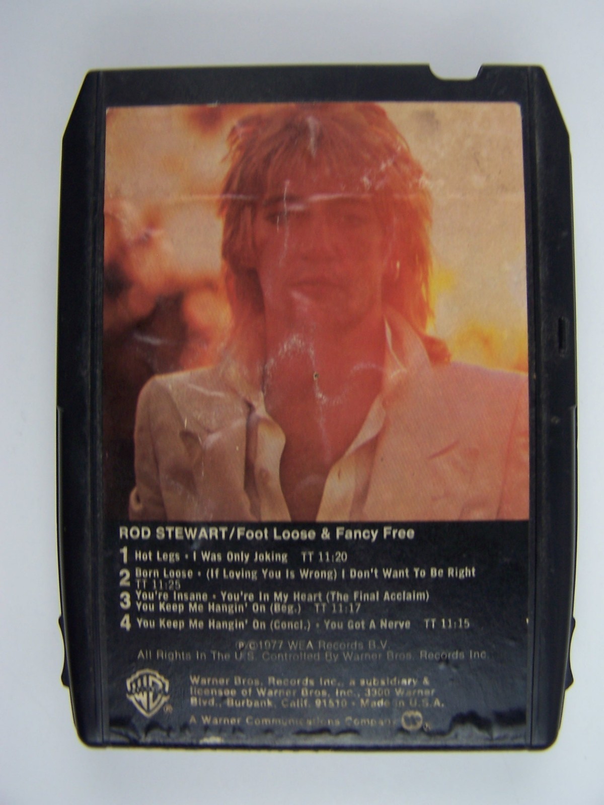 Rod Stewart - Foot Loose & Fancy Free 8 Track Tape Cartridge M8 3092 | eBay