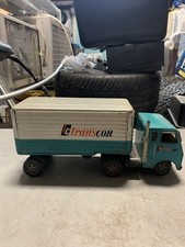 VINTAGE Transcon Metal Friction Truck w/Trailer - Made in Japan