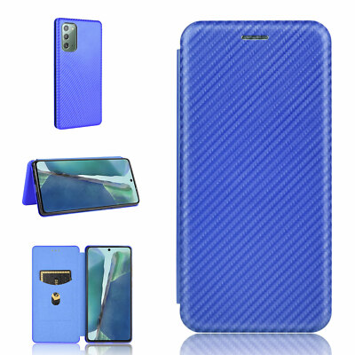 For Samsung S25/S24 S23 Ultra/S22/Note 10/S10 Slim Luxury Flip Card Leather Case