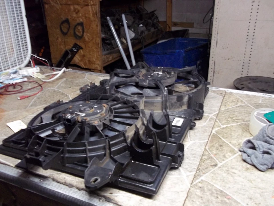 06-08 CHEVY EQUINOX 06-08 PONTIAC TORRENT MONTAJE DE VENTILADOR/FRIGERACIÓN ELÉCTRICA 3,4 L   Foto 2 de 4