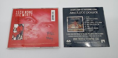 TKCH タイショウ　CD CD Lot - Tech N9ne : The Worst 2k Edition Used / Absolute Power