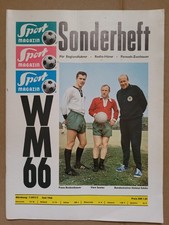 Sport-Magazin Kicker Sonderheft WM 1966 England Vizeweltmeister DFB 66 Wembley